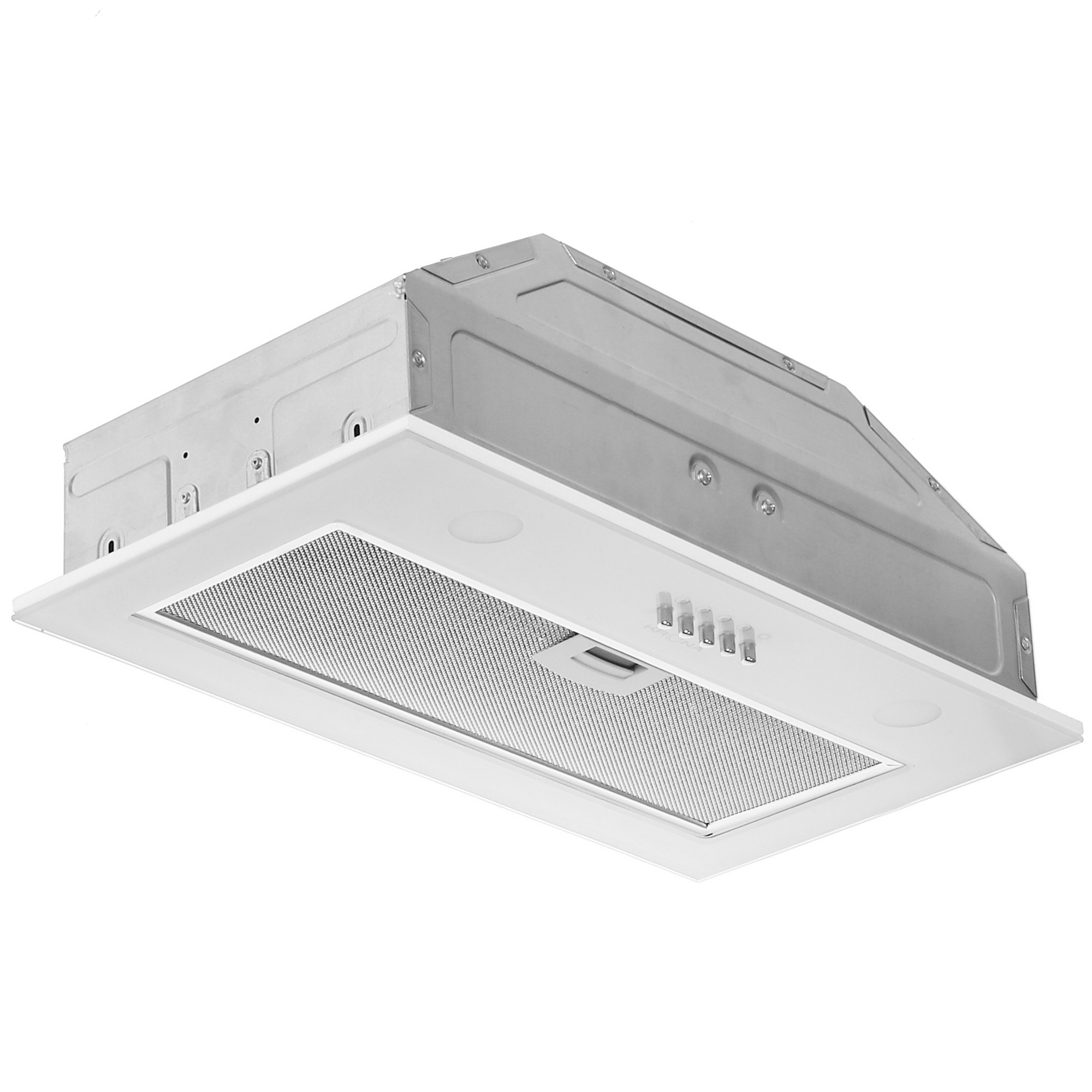 5370030 Вытяжка полновстраиваемая KRONA ELISA 600 GLASS PB белый STDN-0101228