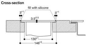 Gaggenau Съемный верхний колпак из нержавеющей стали Serie 400 Al400121 - Вид №5