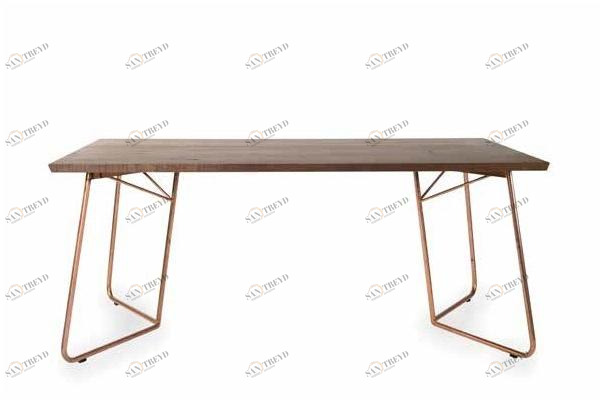 Jess Прямоугольный деревянный обеденный стол Charles sun-id-1392684