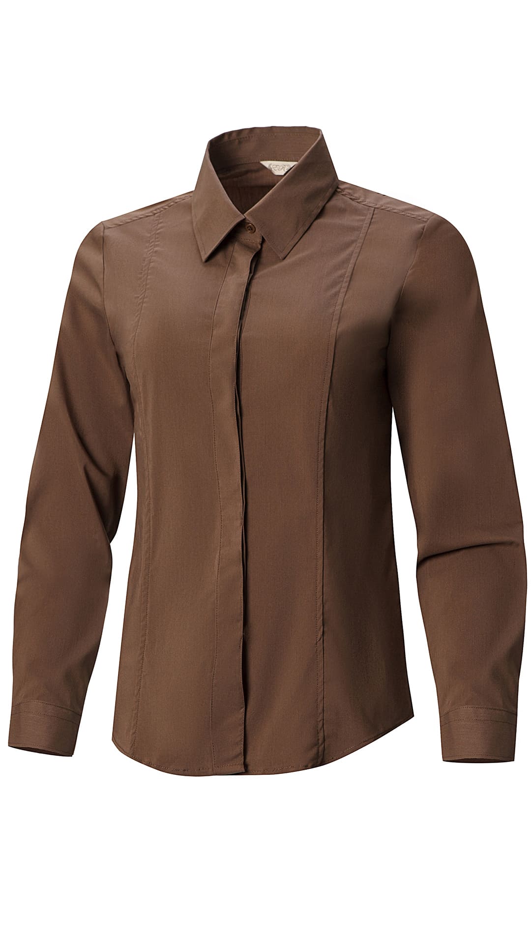 62511 Рубашка женская  chocolate El-Risto  Корпоративная одежда  размер 44 (M) 