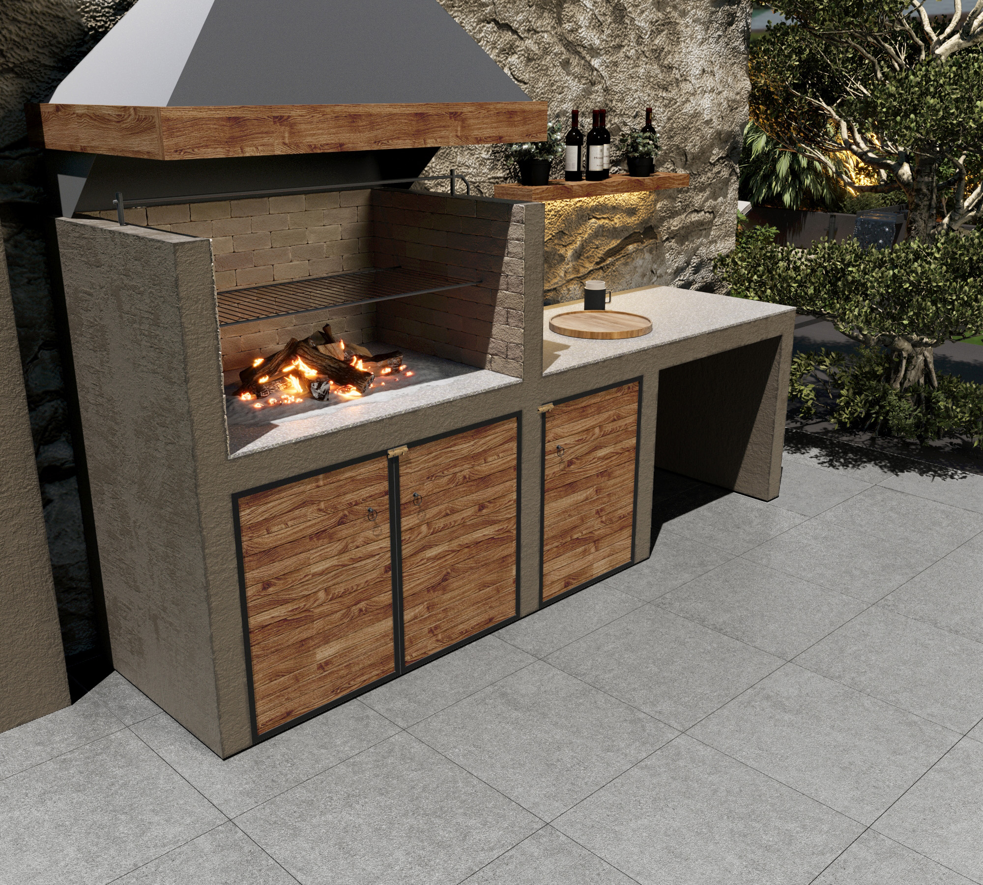 Керамогранит BOTTEGA GRIS 60х60 Creanza EX-211