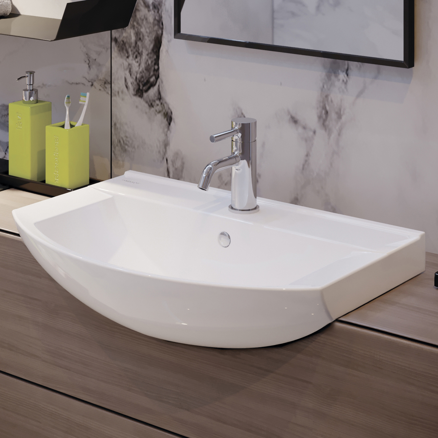 Тумба под умывальник BEST 65 SANITA LUXE BSTSLCW651912F1 - Вид №2