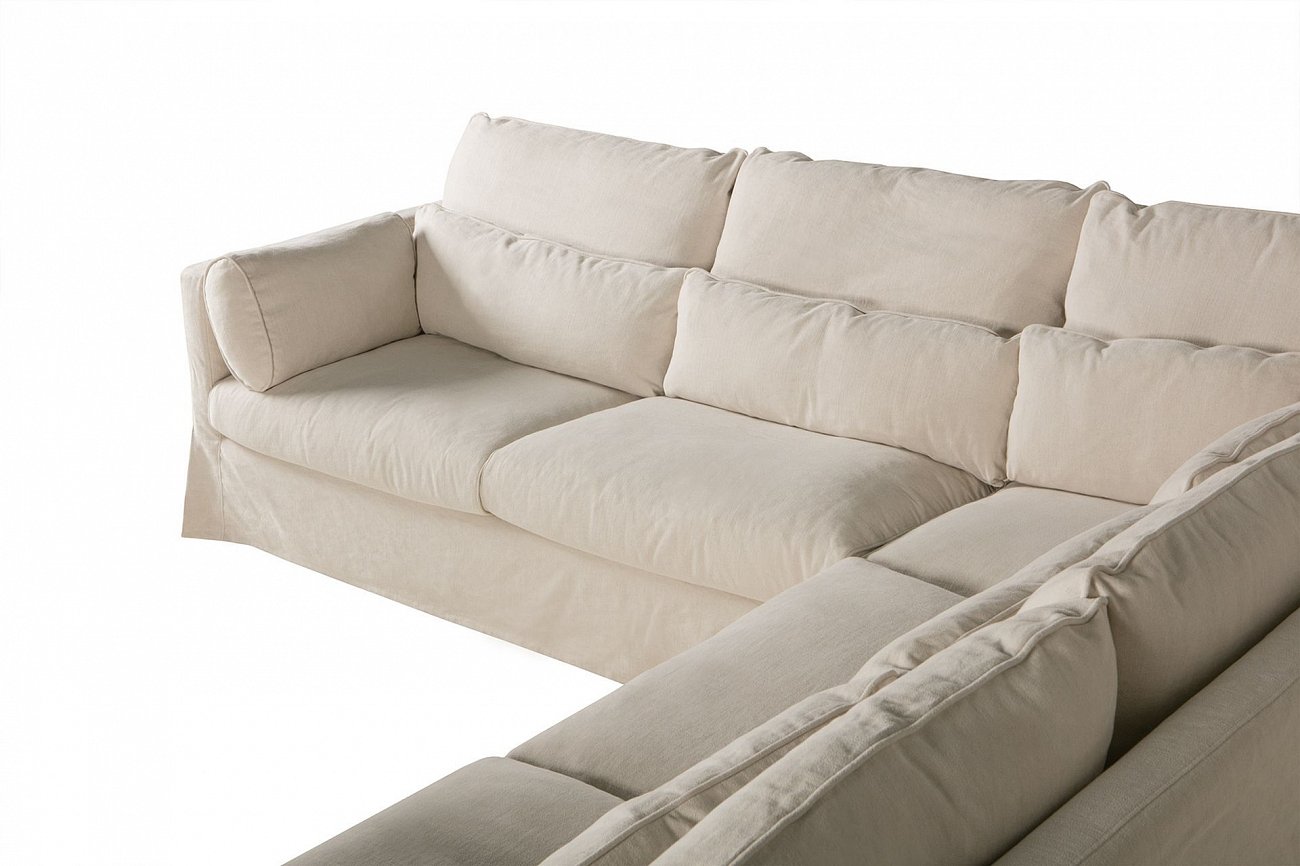 Диван Sara угловой молочный SITS ДИЗАЙНЕРСКИЕ, SARA 192331 Молочный  - Вид №6