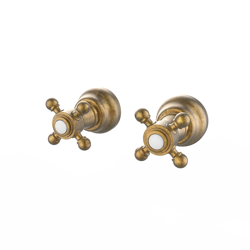 240299 PREMIUM Старый латунный 1866 1/2" встроенные клапаны Старая Латунь GRB MIXERS 