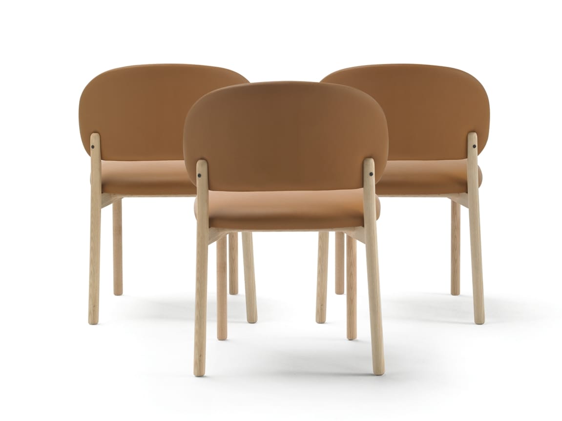 Кожаный мягкий стул Blasco&Vila RC Wood ARCH-00153009 - Вид №10