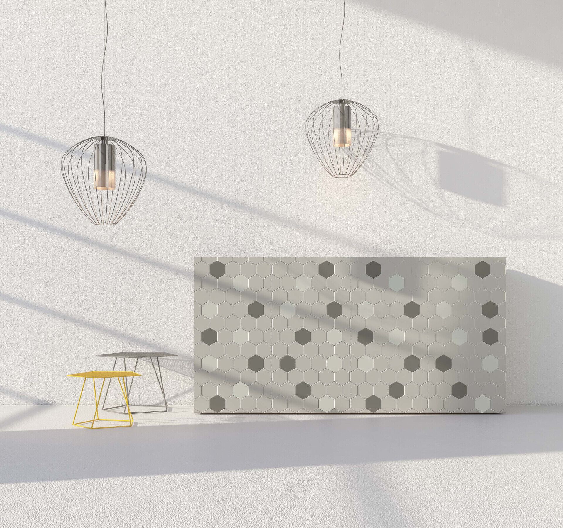 Деревянный шкаф с распашными дверями Voltan барельеф ARCH-00009801 - Вид №9