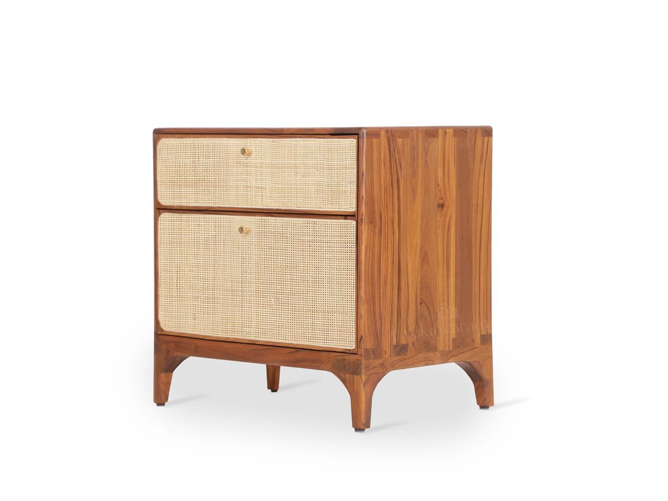 Тумбочка из тикового дерева с ящиками Alankaram LOODUS ARCH-00037273 - Вид №1