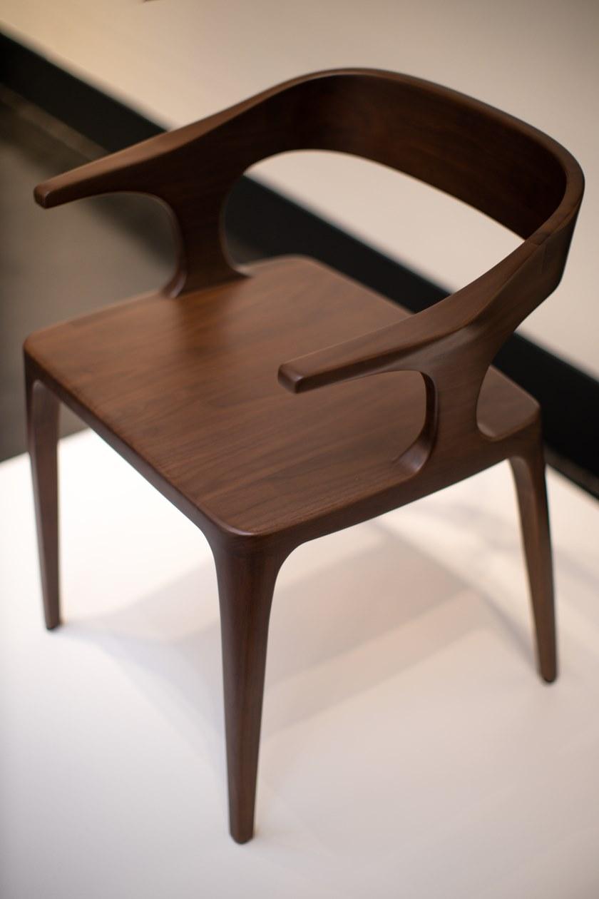 REDA AMALOU DESIGN Стул из орехового дерева sun-id-1479520 - Вид №4