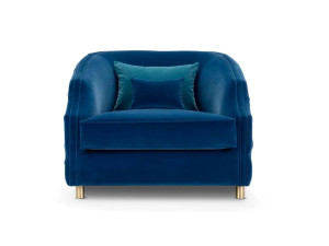 Кресло capitonné из ткани