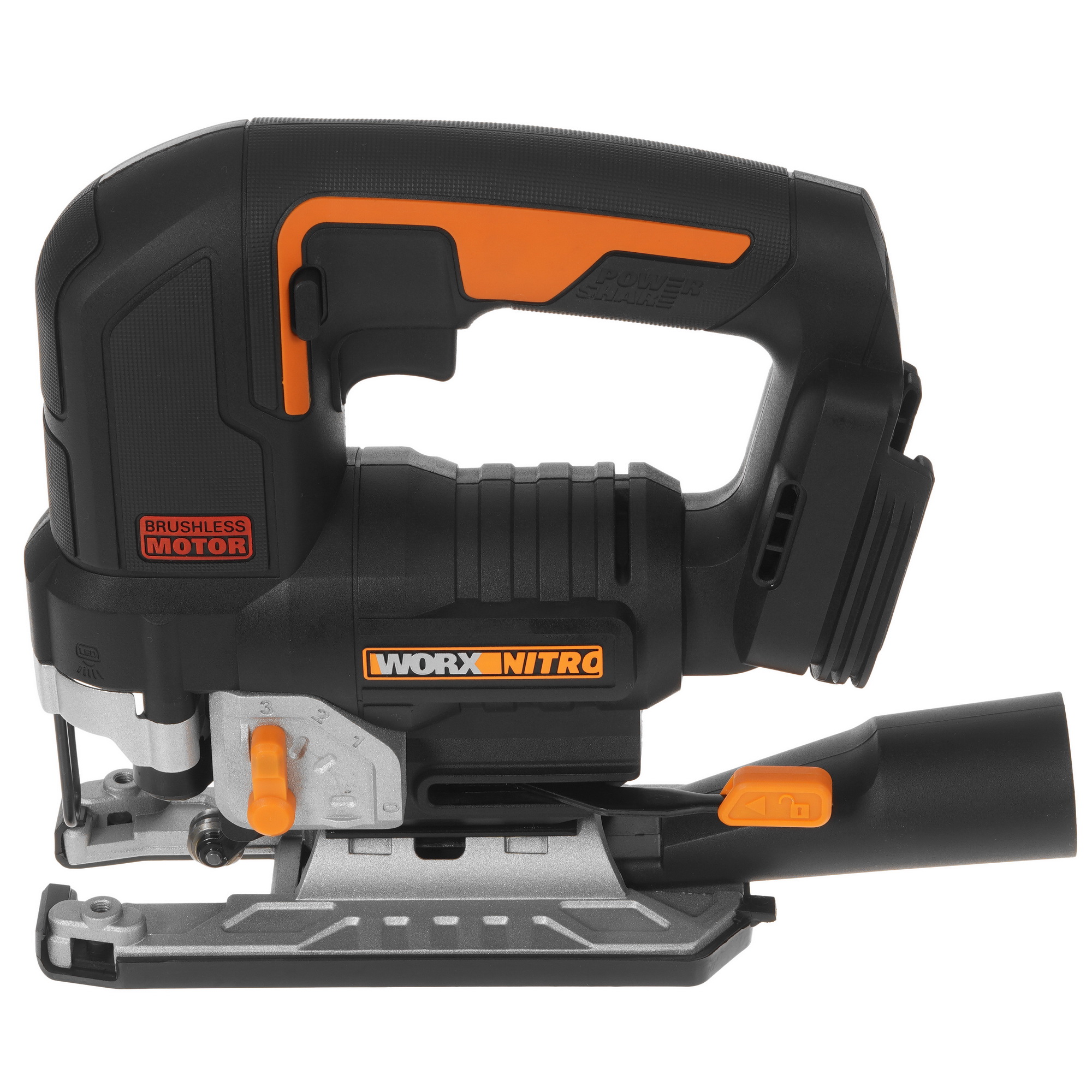 Электрический лобзик WORX W542.9 PowerShare 20V , Без ЗУ, Без АКБ 9083060 STDN-0086853 - Вид №2