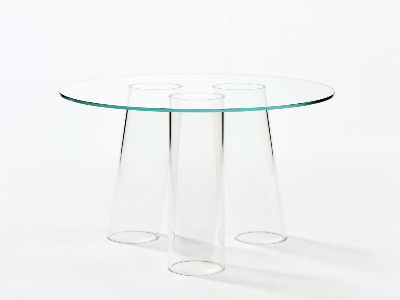 Стеклянный круглый журнальный столик LO Contemporary ELEPHANT IN A POND ARCH-00142777 - Вид №1