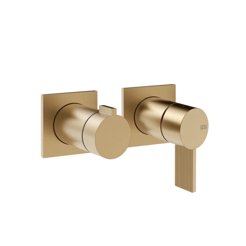 Смеситель для душа 73538 726 Gessi Inverso ТЕПЛАЯ БРОНЗА BR. PVD 73538726