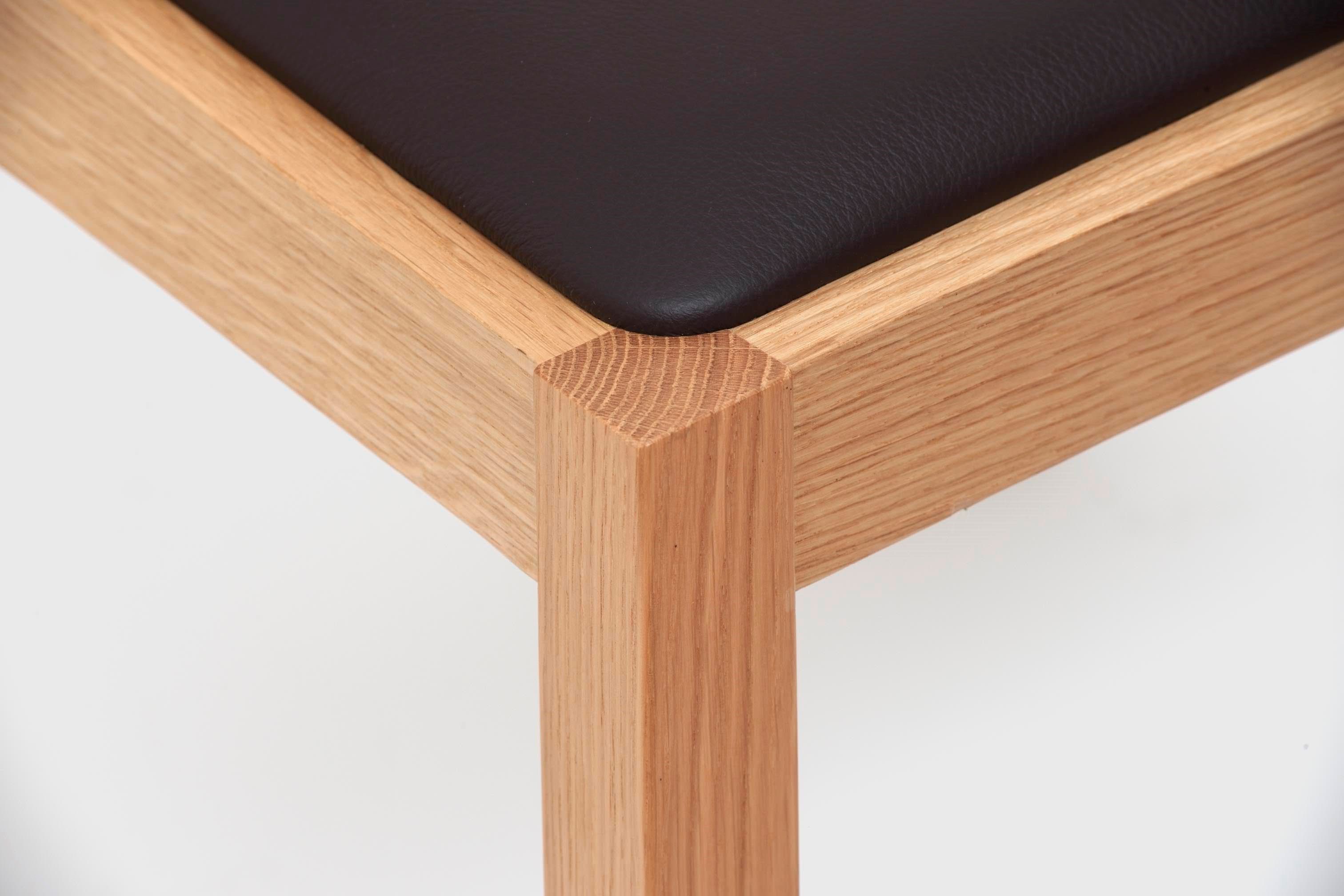 Дубовый стул с мягким сиденьем Case профиль ARCH-00098606 - Вид №3