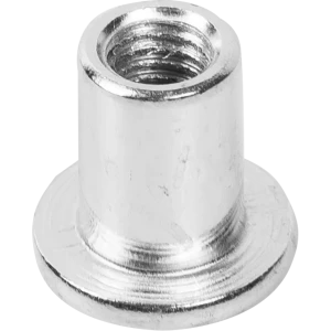 Santreyd Гайка-втулка мебельная плоская 6×12 мм с цинковым покрытием 14243716