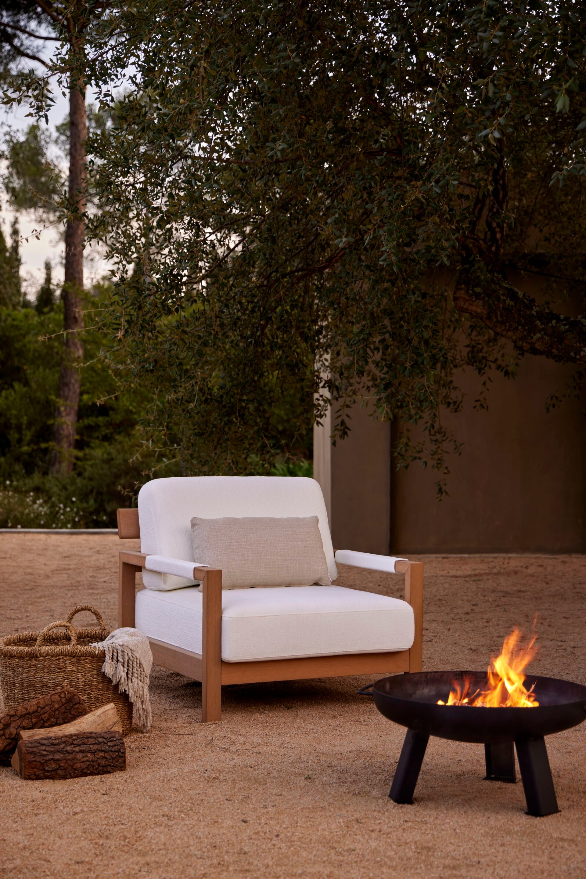 Тканевое садовое кресло с подлокотниками POINT Kubik ARCH-00132181 - Вид №10