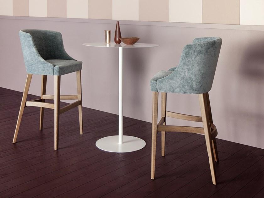 Origins 1971 Табурет высокий, обитый тканью, со спинкой Elias sun-id-1457135 - Вид №3