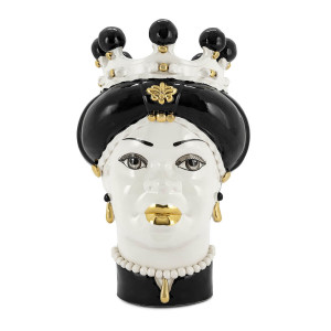 200844-90 ABHIKA ВАЗА MORO LADY MEDIUM NEW BLACK