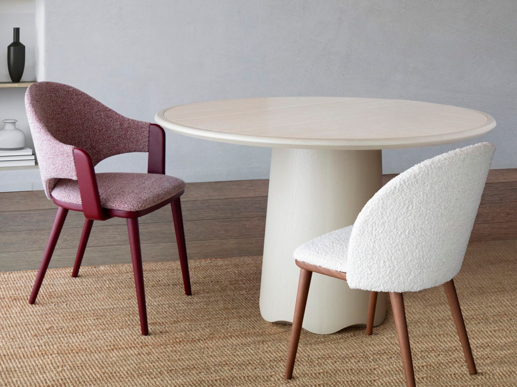 Мягкий стул из бука Billiani Cortina ARCH-00081020 - Вид №6