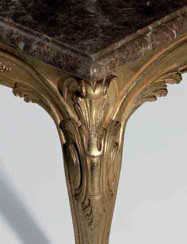 Прямоугольный журнальный столик с мраморной столешницей OAK Галерея ARCH-00036929 - Вид №1