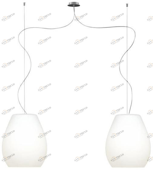 millelumen Подвесной светильник из дутого стекла Bagan sun-id-1382480