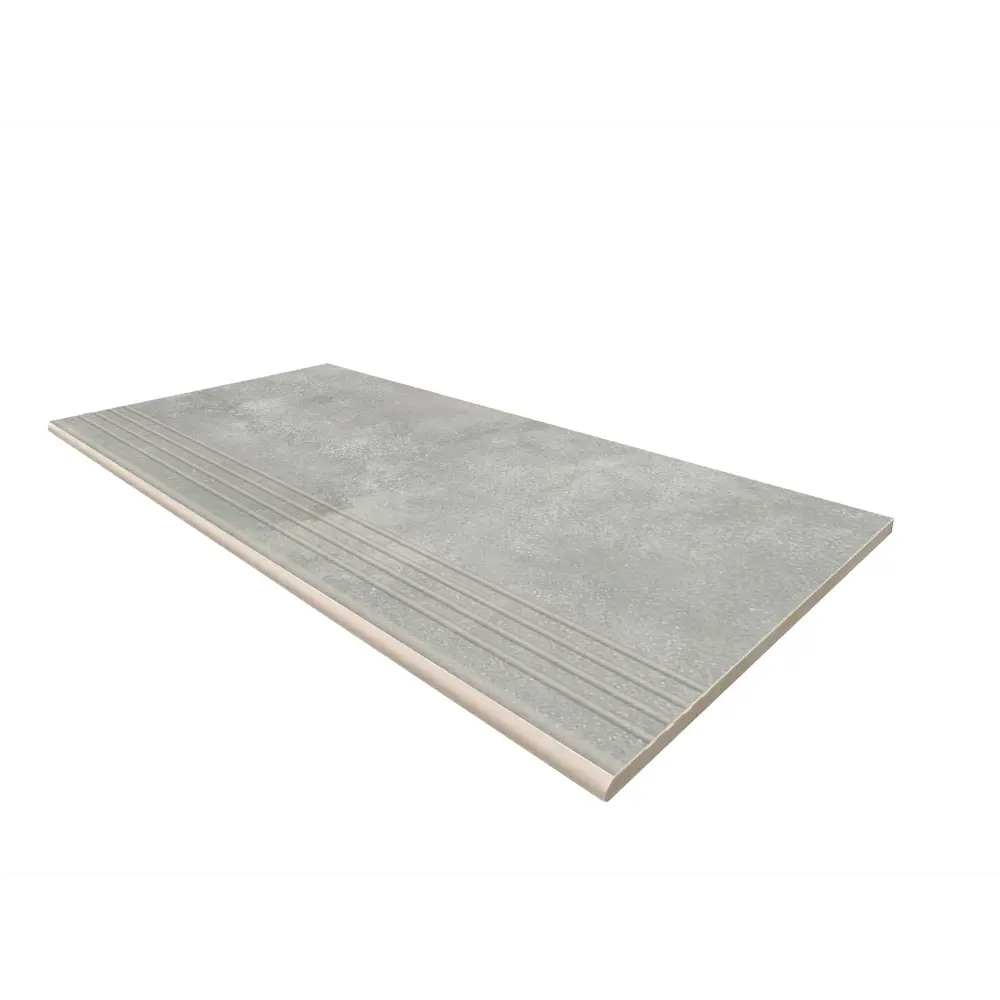 Grasaro Loft - Керамогранитная ступень серый камень 29.4x60 см 89368022 STLM-0946386 - Вид №1