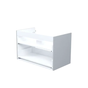 Корпус тумбы подвесной Iddis Lahta LAH80G0i95 50x78.4x43.3 см цвет серый