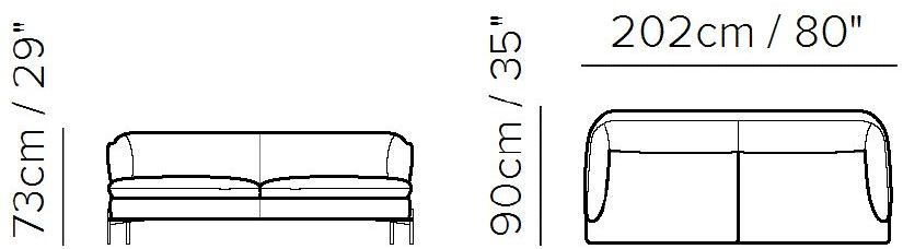 Natuzzi Кожаный диван Saturday sun-id-1508165 - Вид №2