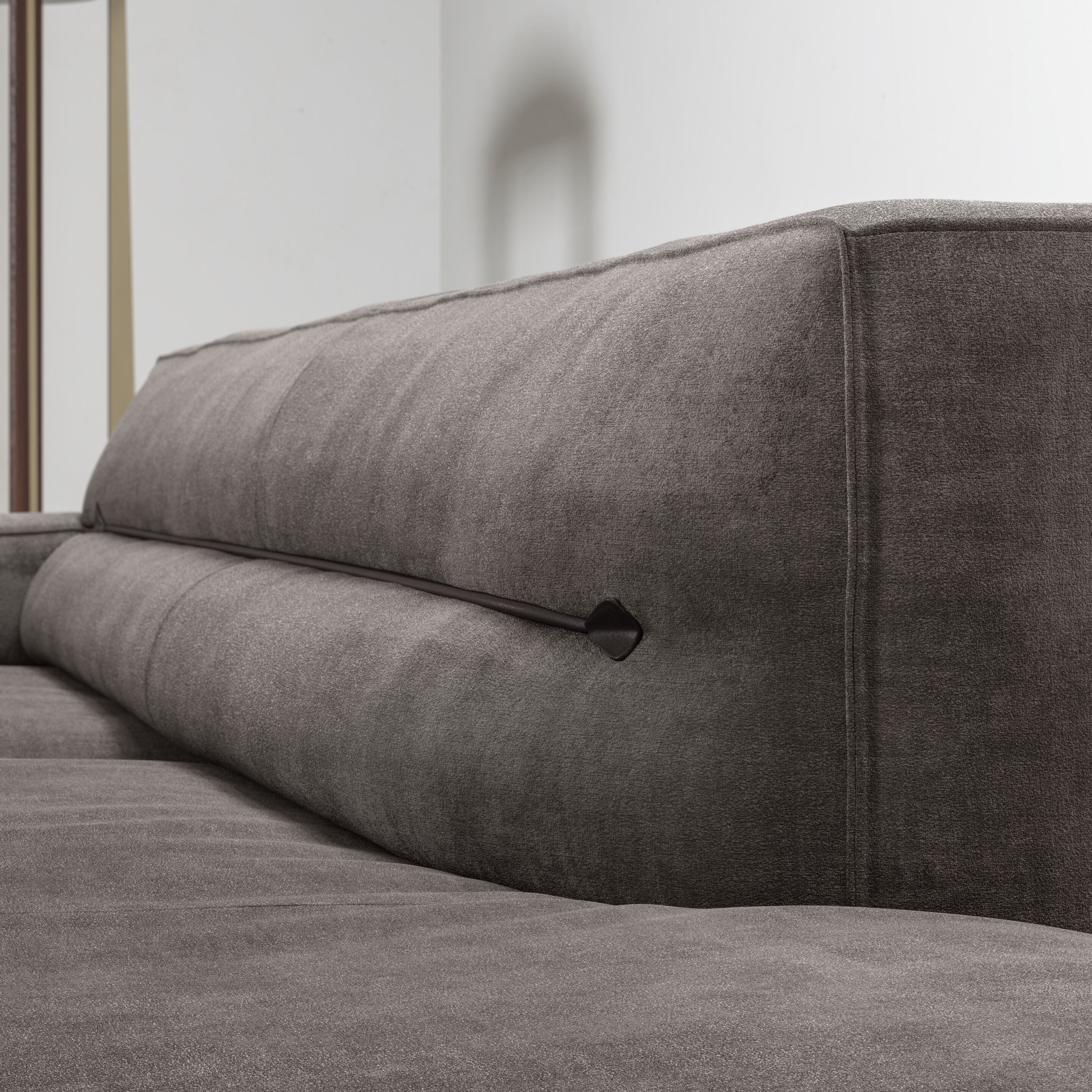 Кожаный модульный угловой диван Natuzzi Italia кендо ARCH-00052407 - Вид №10