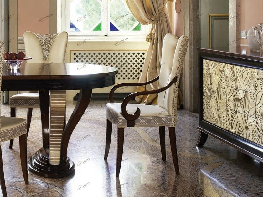 Cantiero Стул с обивкой и подлокотниками Grand étoile Ge042/z/ar