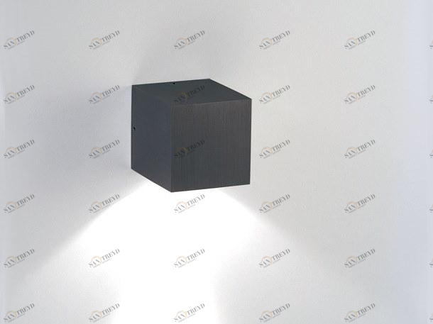 BEL-LIGHTING Бра для наружного освещения прямого света из анодированного алюминия Cube 902.gu
