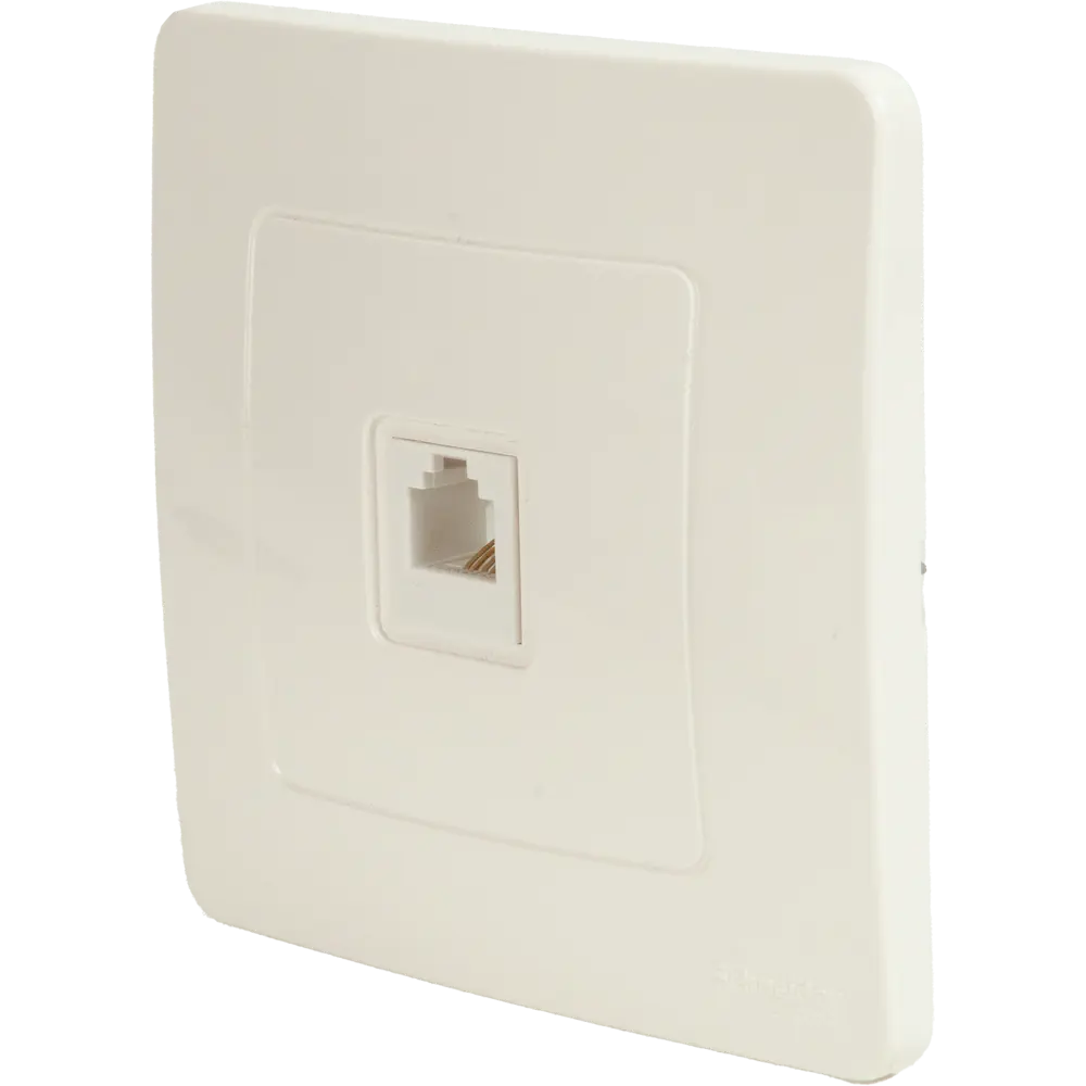 Телефонная розетка встраиваемая Systeme Electric Blanca RJ11 цвет молочный STLM-2006479 - Вид №1