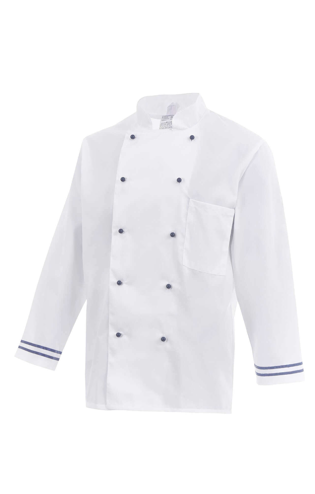 64717 Куртка поварская "Люкс-Лайт" синяя полоска  Повар  размер 52-54/182-188 Спецодежда  - Вид №9