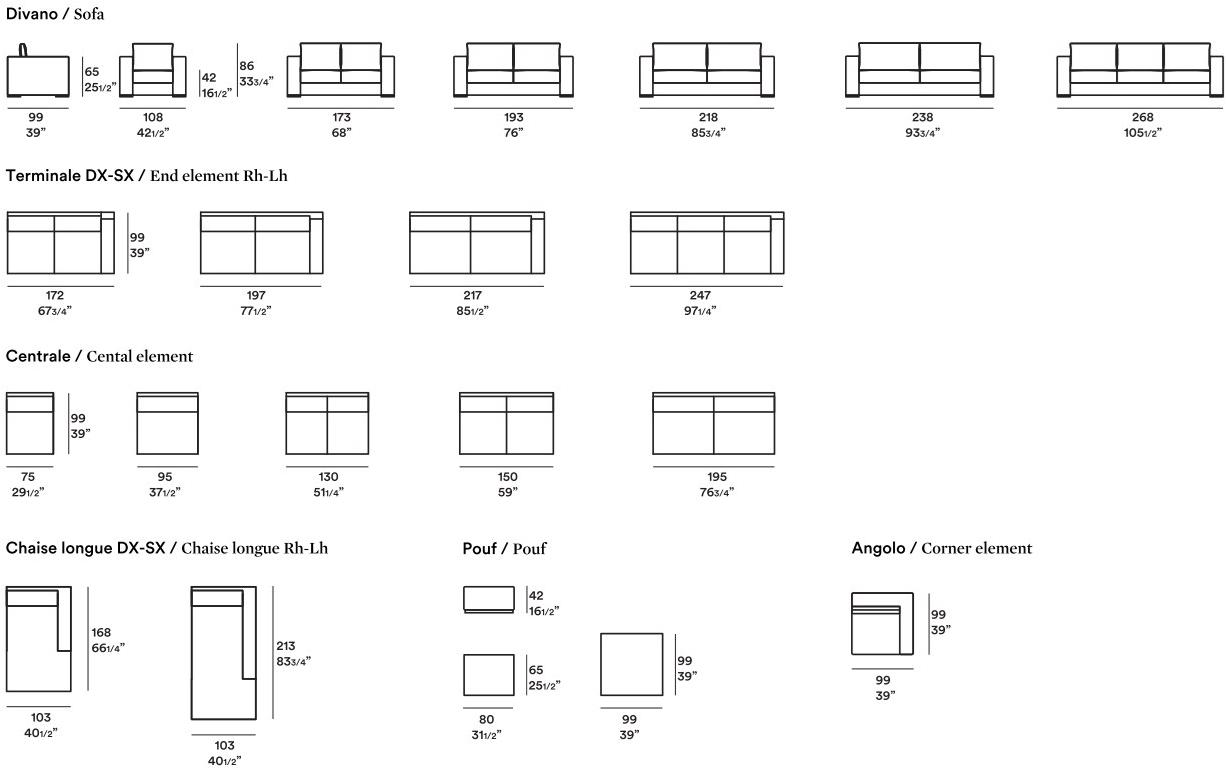JESSE 3-х местный модульный кожаный диван Arthur sun-id-1484353 - Вид №2