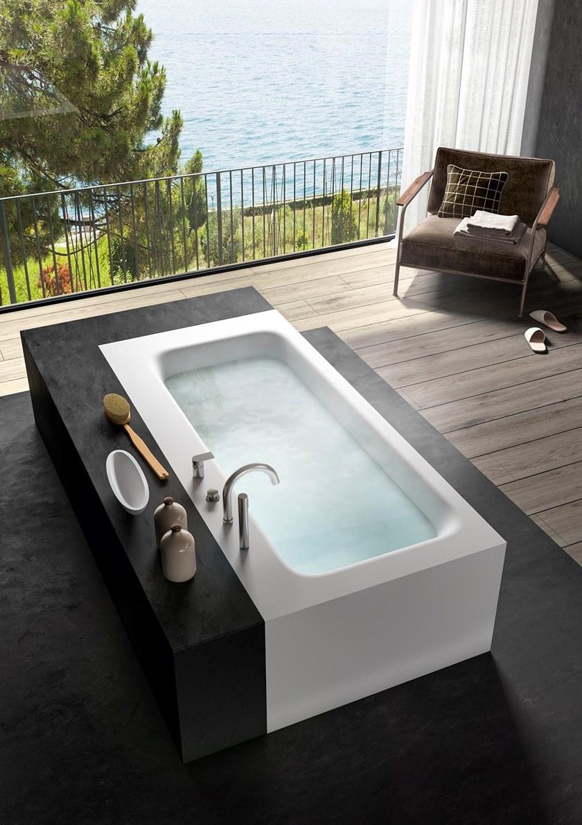 Albatros Отдельностоящая прямоугольная ванна Soreha 01sp21bn  - Вид №2