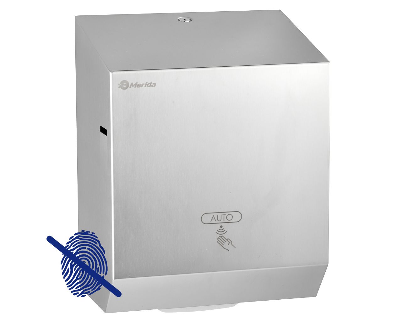 CSM573 STELLA Anti-FingerPrint AUTOMATIC MAXI автоматический бесконтактный диспенсер для бумажных полотенец в рулонах, матовая сталь с покрытием AFP Merida 