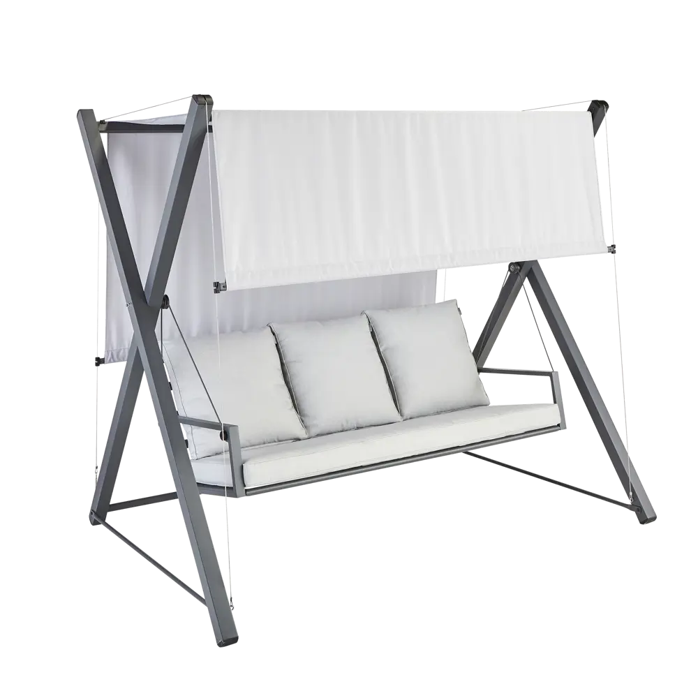 Naterial Odyssea — садовые качели для троих с регулируемым тентом 84855720 STLM-0963500 - Вид №4