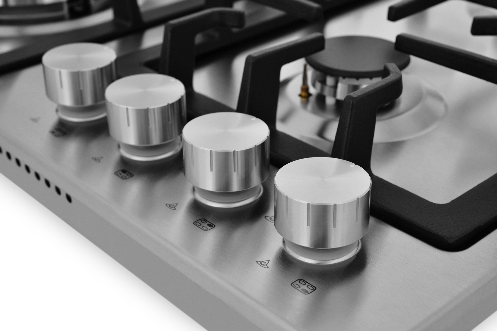 5361942 Газовая варочная поверхность ZUGEL ZGH601X STDN-0098263 - Вид №9