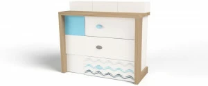 Комод ABC-KING MIX OCEAN (голубой)