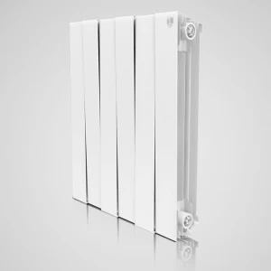 Радиатор биметаллический Royal Thermo PianoForte Bianco Traffico (белый)  - 8 секций