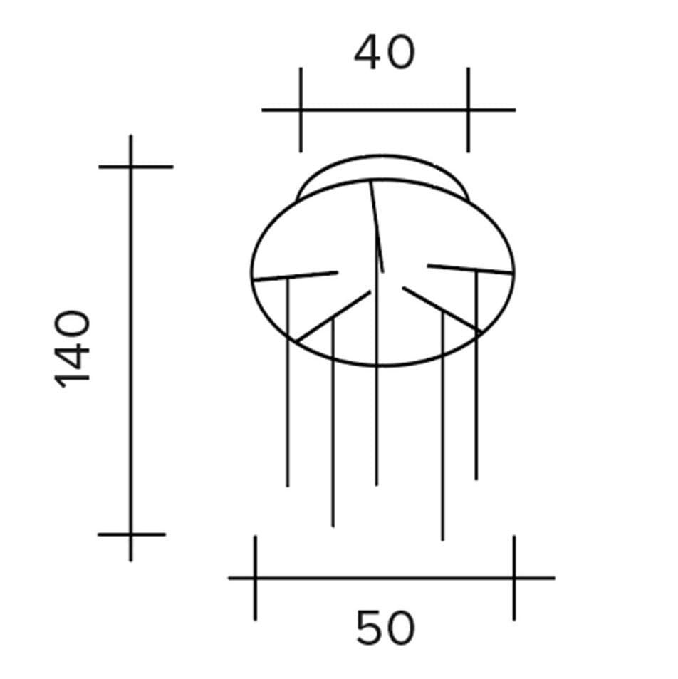 Подвесной светильник из боросиликатного стекла Urban Beba ARCH-00077762 - Вид №4