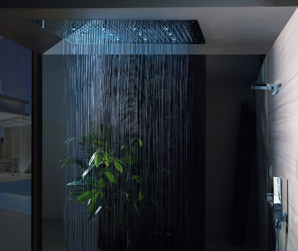 WI0372 Потолочный & настенный душ Dream - XL - RGB CROMOTHERAPY BOSSINI  - Вид №4