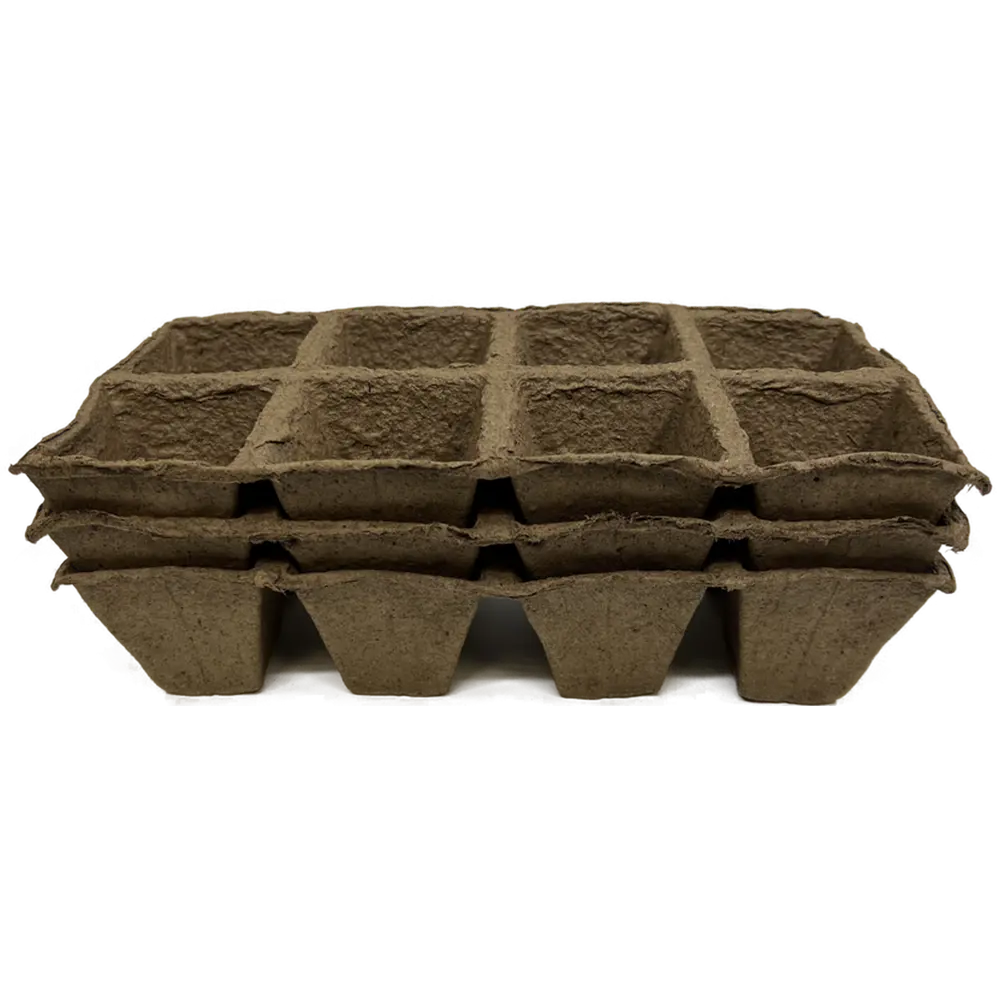 Торфяные горшки Santreyd для рассады - 24 шт, 70×70 мм 86236074 STLM-0067218