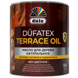 Масло для дерева Oil Terrace цвет бесцветный 0.8 л