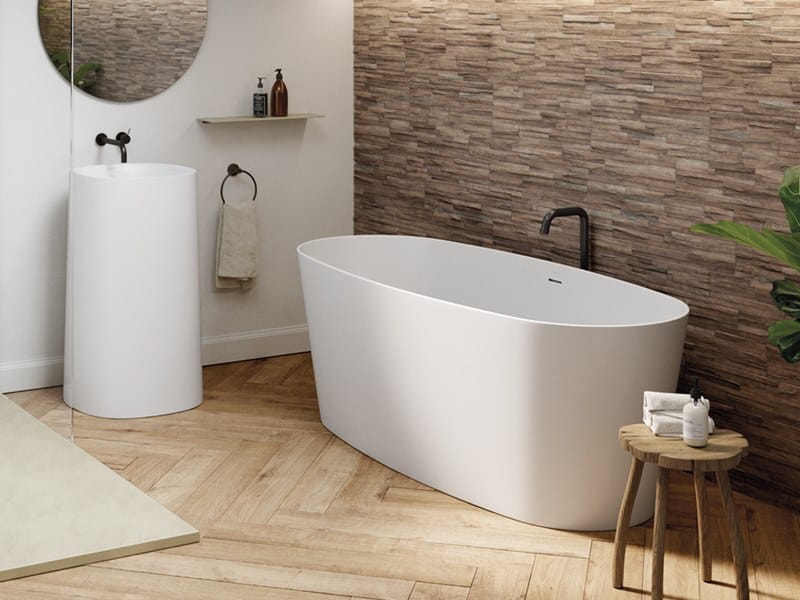 Овальная ванна в центре комнаты в Долотеке© Acquabella Acquawhite ARCH-00056906 - Вид №2