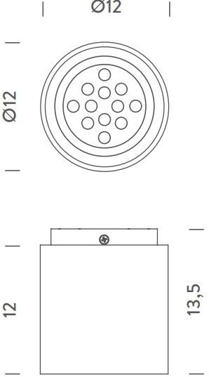 NEMO Потолочный светильник из алюминия с порошковым покрытием sun-id-1371795 - Вид №3