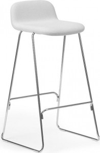 602575 Barstool w. назад 75 Полная обивка cm хром / Synergy Normann Copenhagen Just