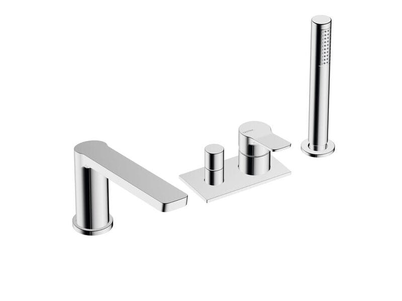 Смеситель для ванны с 3 отверстиями и ручным душем CRISTINA Rubinetterie Elevation ARCH-00111736 - Вид №1