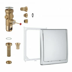 Смывное устройство для унитаза GROHE, хром (42901000)