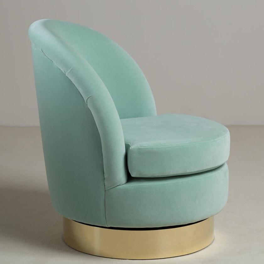 Mytto Кресло обитое бархатом Larforma sun-id-1459474 - Вид №5