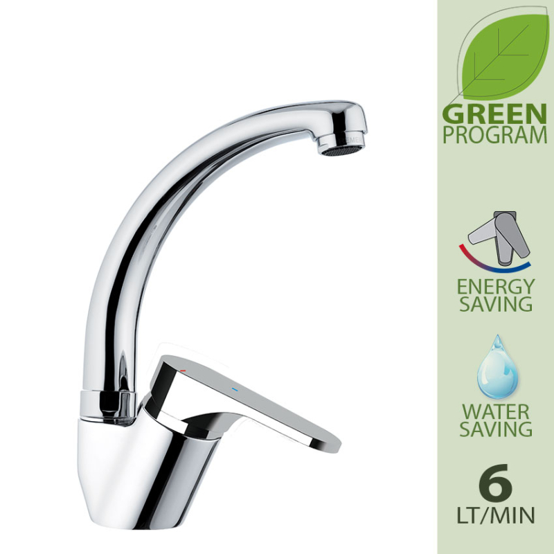 OME614CLT6 Смеситель для мойки DANIEL RUBINETTERIE Omega - Вид №3